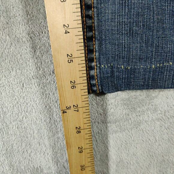 Cowgirl Up Jeans Womens 12/26 Blue Mid Rise Western Bootcut Denim Classicore - Picture 10 of 12